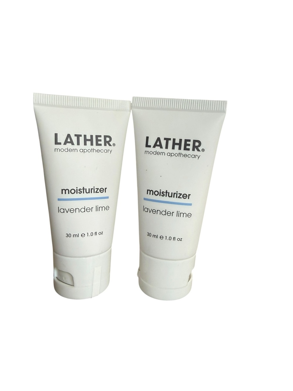 Lather Moisturizer Lavender And Lime Set Of 2 (30ml/1 Oz Per Tube)